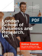 Level 5 Extended Diploma in Business Management - Delivered Online by LSBR, UK