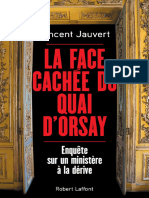 Vincent Jauver La Face Cachée Du Quai D'orsay