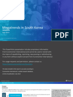 Megatrends in South Korea