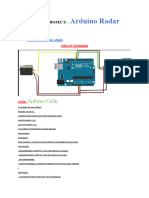 Arduino Radar System