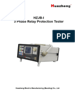 8. HZJB-I 3 Phase Relay Protection Tester -User Manual - 新款黑色面板