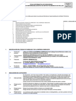 Ficha de Seguridad Mantos Asfalticos