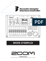 Mode D'Emploi: © ZOOM Corporation