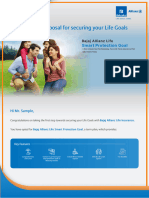 Product Proposal For Securing Your Life Goals Product Proposal For Securing Your Life Goals