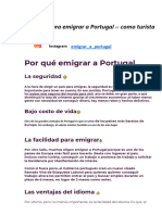 Guia Emigrar A Portugal