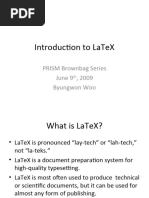 Introduction To LaTeX - Dumitrescu