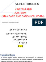 Digital Electronics Lesson 5 Minterm and Maxterm