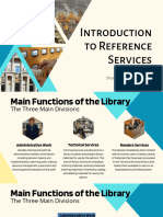 Lesson 1-Introduction To Reference Service