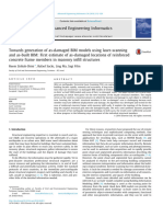 Towards Generation of As-Damaged BIM Models Using Laser-Scanning