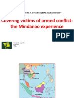 Covering Victims of Armed Conflict: The Mindanao Experience: "The Role of Media in Protection of The Most Vulnerable"