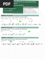 Matura OPERON 2023 PP