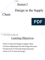 S5 - Network Design in The Supply Chain