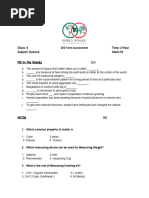 Class-4,,Science Question