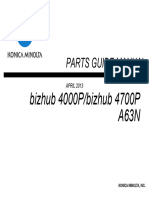 Bizhub 4000P - Bizhub 4700P Parts Manual