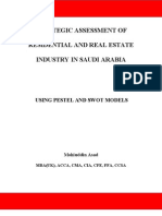 Strategic Assessment of Residential and Real Estate Construction Industry in Saudi Arabia