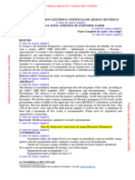 MODELO DE ARTIGO CIENTIFICO - ABNT NBR 6022 Word