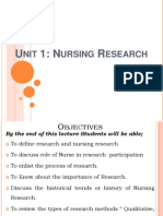 Anu Unit 1 Nursing Research 2010