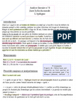 Analyse Linéaire N°8