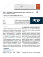 Abian (2021) NH3 Oxidation in Flow Reactor