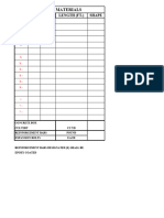 Bill of Materials Template 03