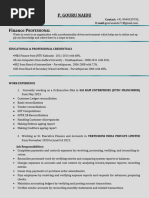 P.G.Naidiu CV