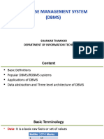 Unit-I & II DBMS 