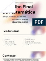 Trabalho Final de Economia Matemática