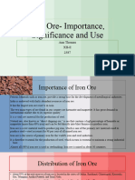 Iron Ore PPT Ann Thomas