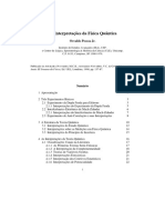 As Interpretações Da Física Quântica - O P Junior