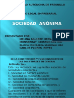 Presentacion de Sociedad Anonima M