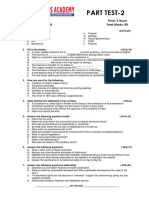 SST Class 8 Part Test-2