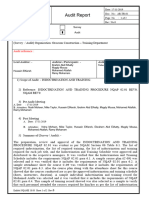 TR-01 Audit Report