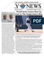 MSBL World Series Daily News - Oct 19 2011