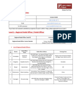 List of Escalation Matrix With TAT V 1 9