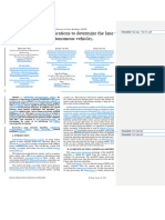 Image Processing Applications To Determine The Lane Center For Autonomous Vehicle - Submitted