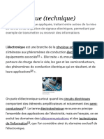 Électronique (Technique) - Wikipédia