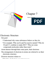 Chapter 7 Atomic Structure and Preriodicity