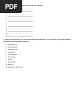 Numbers and Call Signs