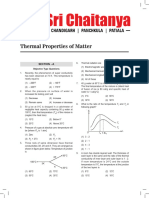 Thermal Properties of Matter