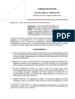 Consejo de Estado 10 de Mayo de 2023 Sala de Consulta Auxiliares de Justicia