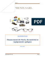 BUSINESS Plan Phenix Optique Mupeci