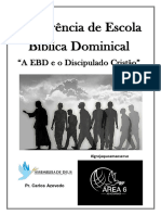 A EBD e o Discipulado Cristão - Área 06