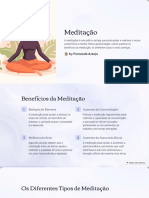 Meditação, A Chave para A Plenitude