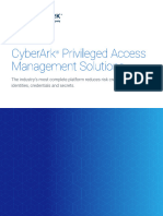 Cyberark Privileged Access Management Solutions