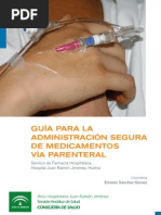 Guía de Administración Segura de Medicamentos Via Parenteral