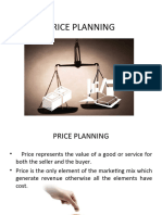 Price Planning