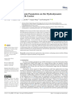 The Effect of Hull Form Parameters On The Hydrodynamic Performance of A Bulk Carrier