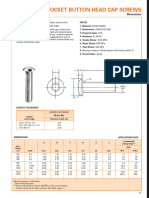 Din 9427 - Metric Socket Button Head Cap Screws