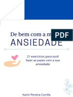 De Bem Com A Minha Ansiedade Caderno de Atividades at Karinpcorrea