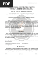 Hazardous Gas Detection With An Alerting Mechanism Ijariie19795